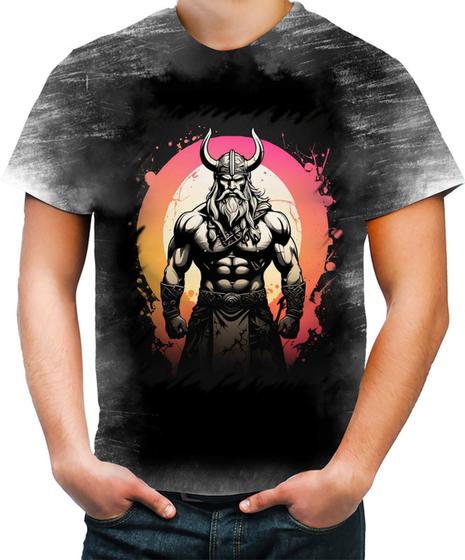 Imagem de Camiseta Desgaste Guerreiro Viking Nórdico Tribo 20