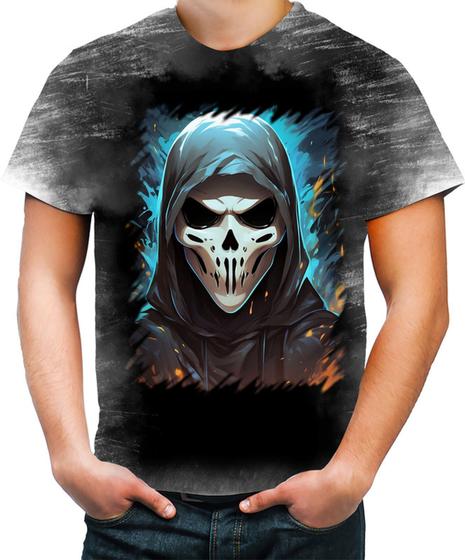 Imagem de Camiseta Desgaste Máscara de Fantasma Ghost 4