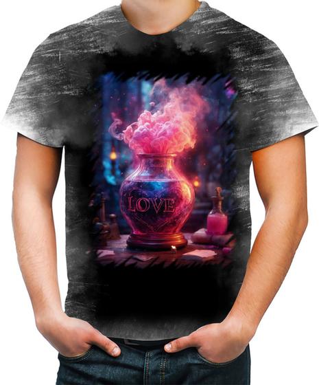 Imagem de Camiseta Desgaste Poção do Amor Magia 4