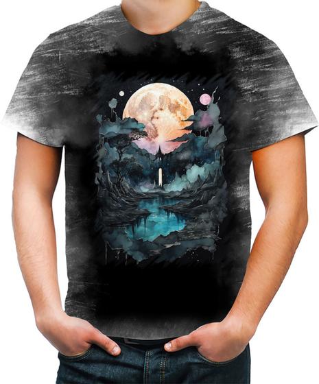 Imagem de Camiseta Desgaste Reino Perdido Magia Esquecida RPG 2