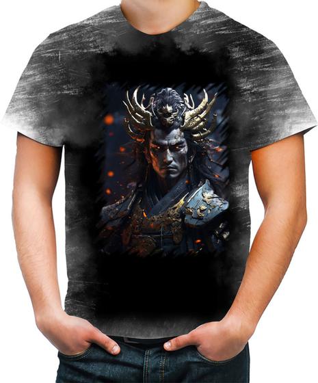 Imagem de Camiseta Desgaste Shogun Espectral Trevas Japão Era Edo 1