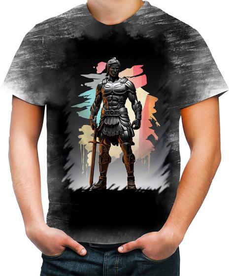 Imagem de Camiseta Desgaste Soldado Romano Império 1