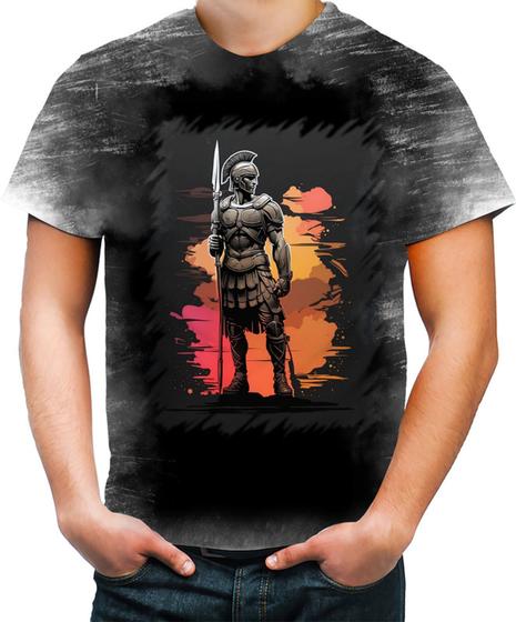 Imagem de Camiseta Desgaste Soldado Romano Império 13