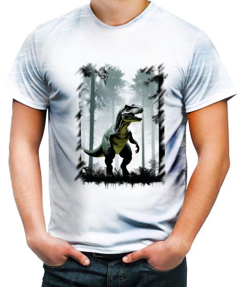 Imagem de Camiseta Desgaste T-Rex Tiranossauro Dinossauro Jurassico 3