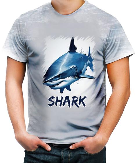 Imagem de Camiseta Desgaste Tubarão Shark Rei dos Mares 2