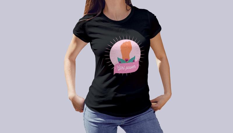 Imagem de Camiseta Dia das Mulheres Girl Power