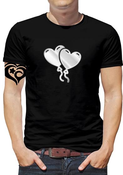 Imagem de Camiseta Dia dos Namorados Casal PLUS SIZE Masculina Blusa B