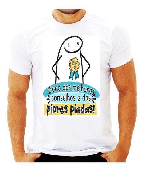 Imagem de Camiseta Dia Dos Pais Frases Divertidas Presente Flork Vovô Super Papai Melhor Pai do Mundo