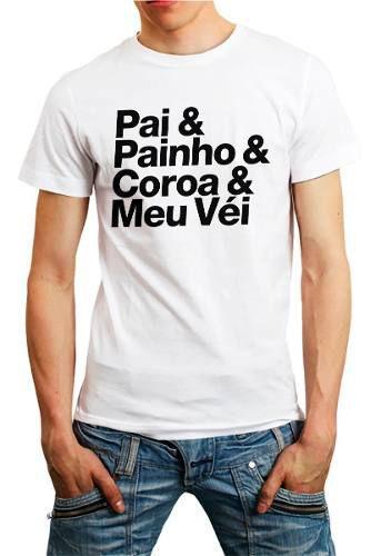 Imagem de Camiseta Dia Dos Pais Papai Camisa Personalizada Oferta