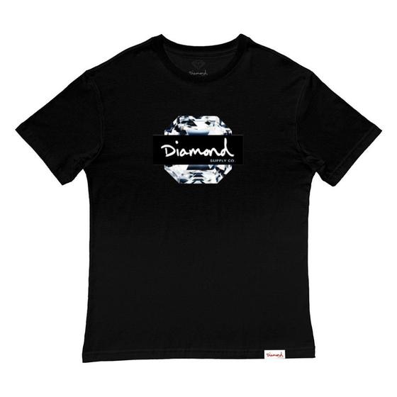 Imagem de Camiseta Diamond Gem Box SM23 Masculina Preto