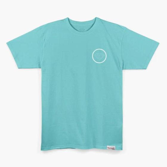 Imagem de Camiseta diamond supply brilliant circle tee diamond tiffany blue