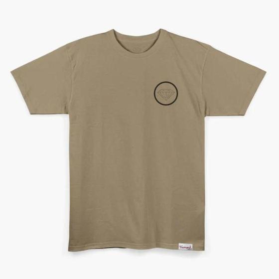 Imagem de Camiseta diamond supply brilliant circle tee sand