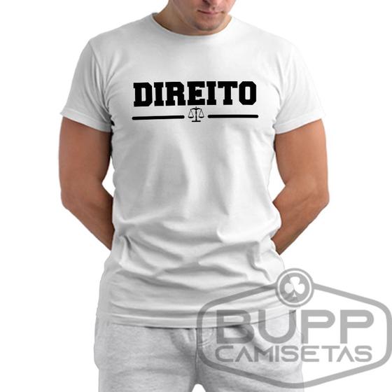 Imagem de Camiseta Direito Camisa Curso Advocacia Advogado Advogada 100% Algodão Faculdade Constituição 