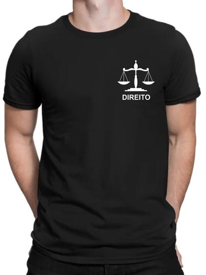 Imagem de Camiseta Direito,masculina,básica,100% algodão,estampada