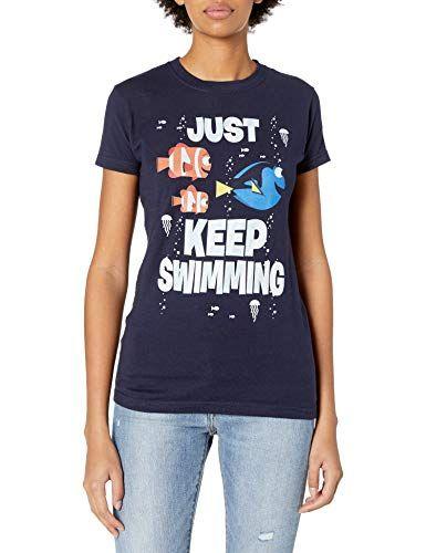 Imagem de Camiseta Disney Pixar Juniors Just Swimming, azul marinho, G