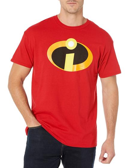 Imagem de Camiseta Disney The Incredibles para adultos unissex vermelha