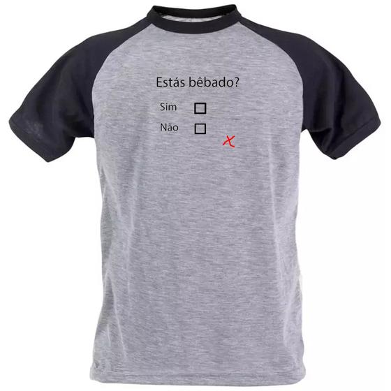 Imagem de Camiseta divertida estás bêbado presente criativo carnaval