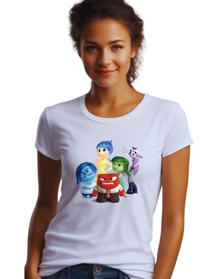 Imagem de Camiseta Divertida Mente 2 Emoções Personagens Mente 22