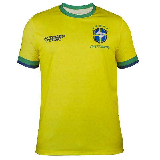 Imagem de Camiseta do Brasil 2022 Infantil Pro Tork