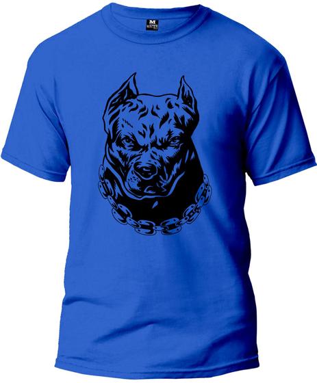 Imagem de Camiseta Dog Pit Adulto Camisa Manga Curta Premium 100% Algodão Fresquinha