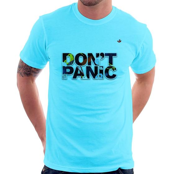 Imagem de Camiseta Don't panic - Foca na Moda