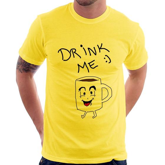 Imagem de Camiseta Drink Me - Foca na Moda