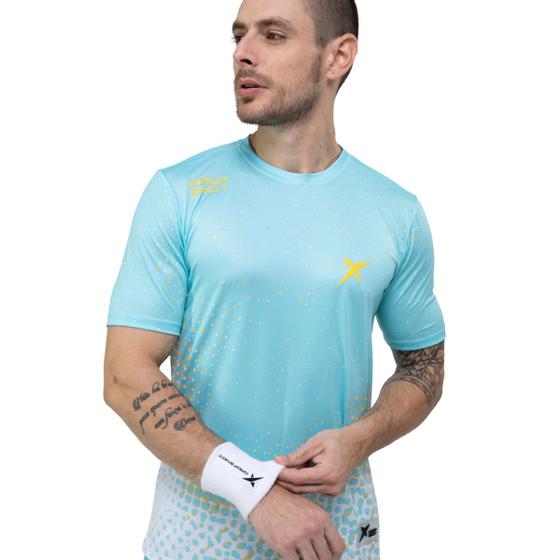 Imagem de Camiseta Drop Shot Beach Tennis Padel Ralff Dry Masculina