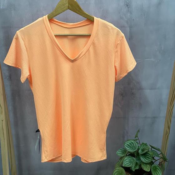 Imagem de Camiseta Dry Fit Feminina Laranja