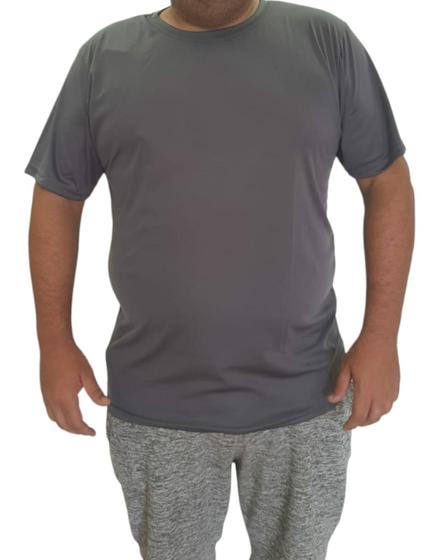 Imagem de Camiseta Dry Fit Masculina Plus Size Academia Esportes