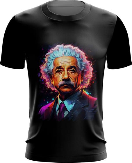 Imagem de Camiseta Dryfit Albert Einstein Físico Brilhante Gênio 4