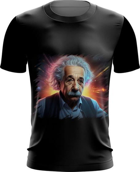 Imagem de Camiseta Dryfit Albert Einstein Físico Brilhante Gênio 5