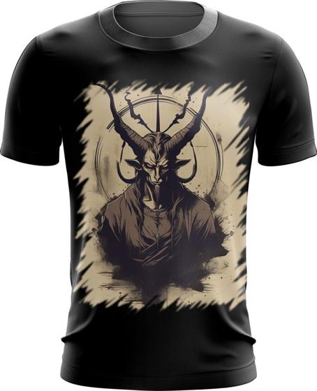 Imagem de Camiseta Dryfit Bafomé Vintage Pentagrama 8