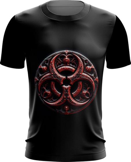 Imagem de Camiseta Dryfit Biohazard Perigo Biológico Stay Away 7