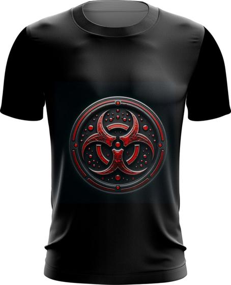 Imagem de Camiseta Dryfit Biohazard Perigo Biológico Stay Away 8