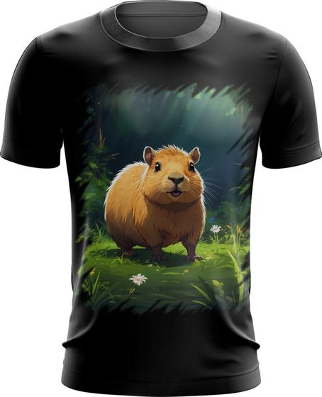 Imagem de Camiseta Dryfit Capivara do Bem Animalzinho 15