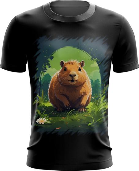 Imagem de Camiseta Dryfit Capivara do Bem Animalzinho 4