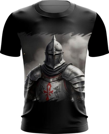 Imagem de Camiseta Dryfit Cavaleiro Templário Cruzadas Paladino 4