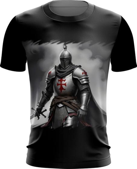 Imagem de Camiseta Dryfit Cavaleiro Templário Cruzadas Paladino 5