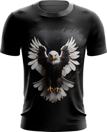 Imagem de Camiseta Dryfit de Águia Asas Coragem Visão 3