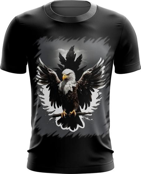 Imagem de Camiseta Dryfit de Águia Asas Coragem Visão 4