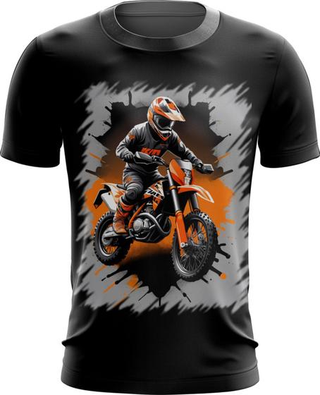 Imagem de Camiseta Dryfit de Motocross Moto Adrenalina 2