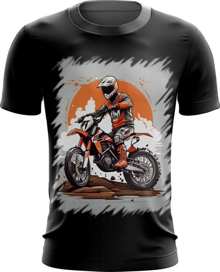 Imagem de Camiseta Dryfit de Motocross Moto Adrenalina 9