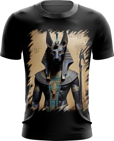 Imagem de Camiseta Dryfit Deus Egípcio Anubis Mortos 4