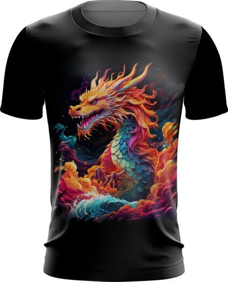 Imagem de Camiseta Dryfit Dragão Chinês Lendário Mito 8