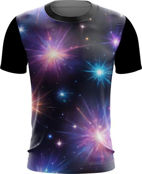 Imagem de Camiseta Dryfit Estrelas Espaço Universo Galaxia 1