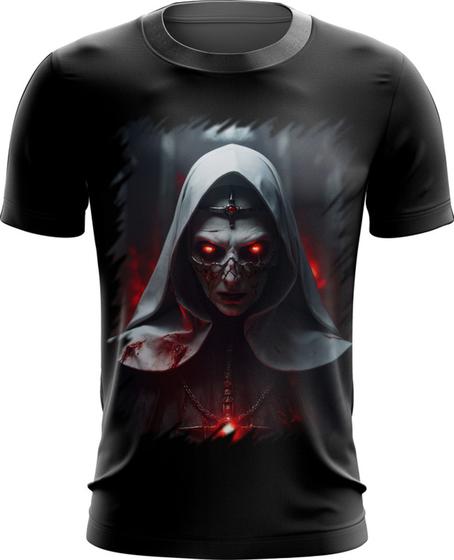 Imagem de Camiseta Dryfit Freira do Mal Terror Possuída 12