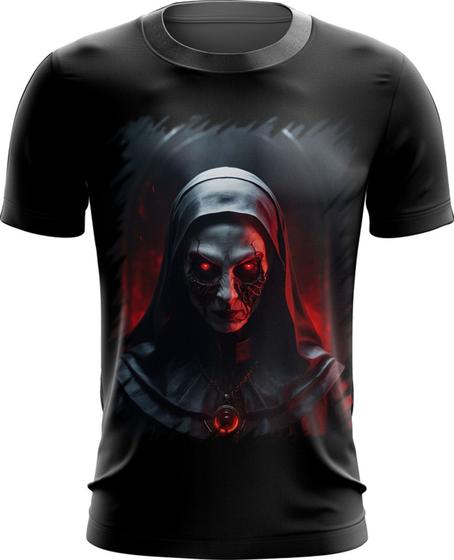 Imagem de Camiseta Dryfit Freira do Mal Terror Possuída 5