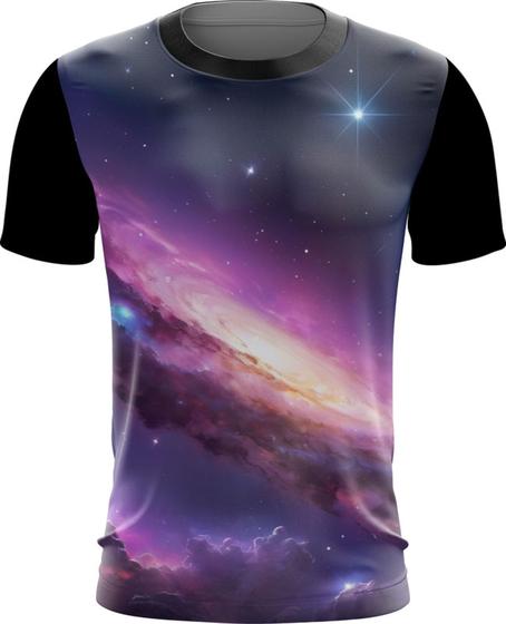 Imagem de Camiseta Dryfit Galaxias Espaço Neon Estrelas 2