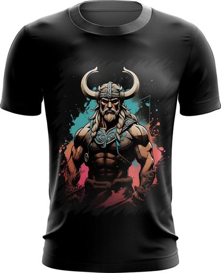 Imagem de Camiseta Dryfit Guerreiro Viking Nórdico Tribo 14