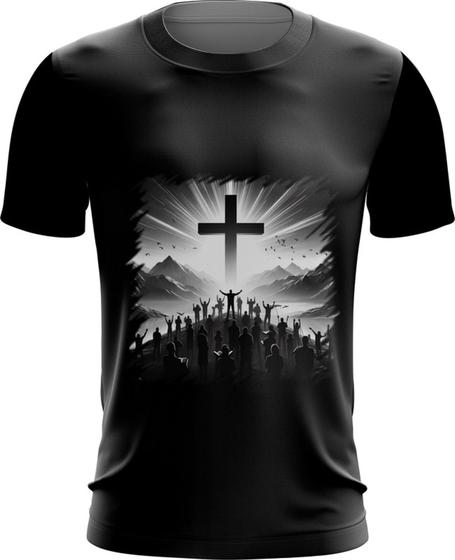 Imagem de Camiseta Dryfit Jesus o Caminho Cristã Gospel 1